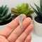 4, 20 or 50 Pieces: Silver Wing Connector Charms, Double Sided